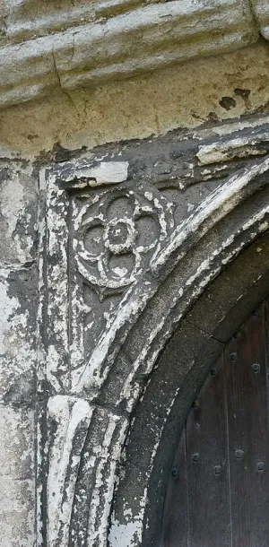 Doorway on West Face of Minster Abbey