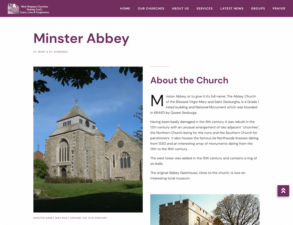 New website for West Sheppey Parish