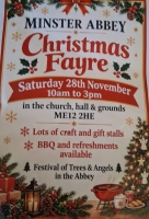 Minster Christmas Fayre Poster