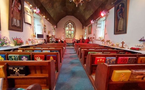 Inside Holy Trinity Queenborough