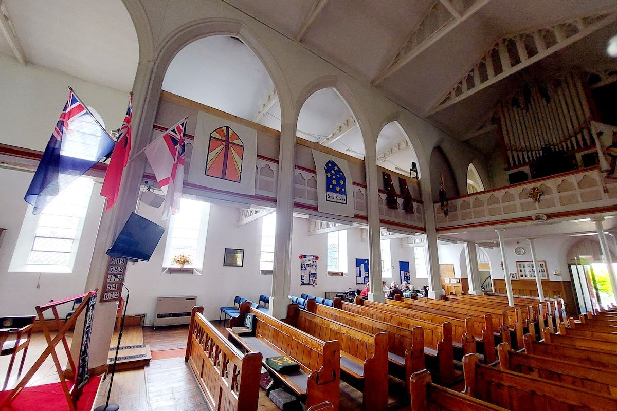 Inside Holy Trinity Queenborough